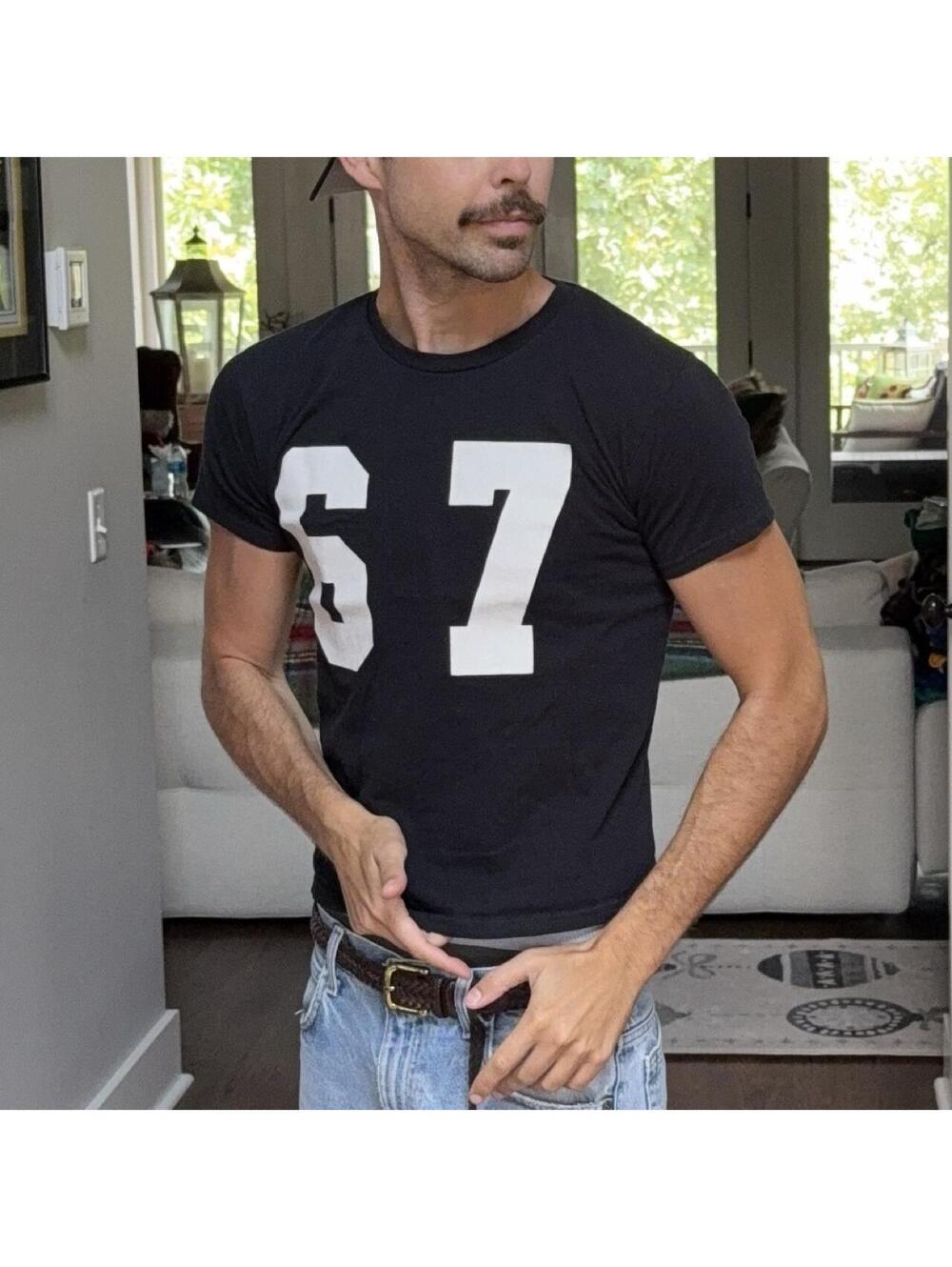 67 SIX SEVEN meme baby tee